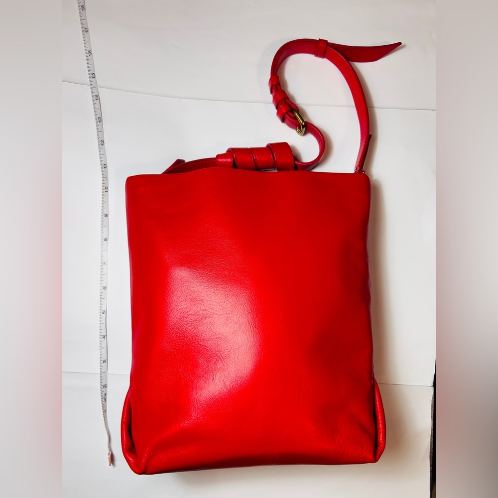 J. Crew Bucket leather handbag LOT - Picture 7 of 11